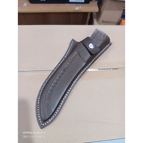 Sarung Pisau Seset, Boning bahan kulit asli berkualitas, tidak termasuk pisau