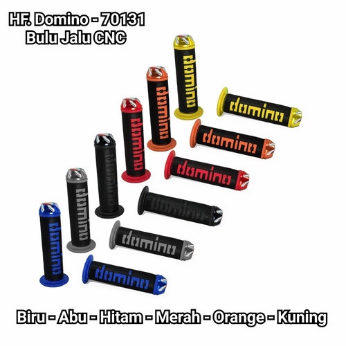 Handgrip Handfat Domino original+Jalu Stang Full CNC Universal Nmax beat mio vixion lexi pcx vario