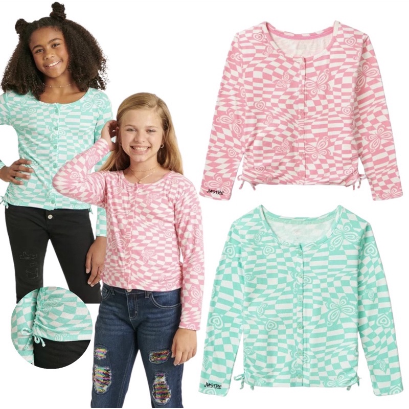 Kaos Cardigan Anak Perempuan Justice