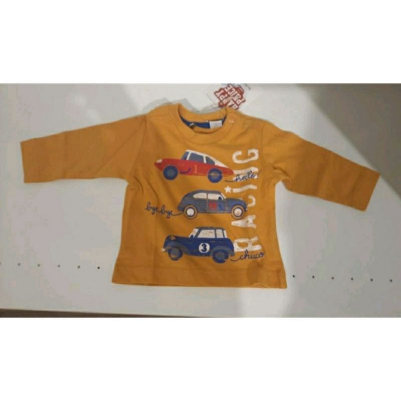 Chicco Baby / Baju Chicco / Kaos Chicco Racing Cars / Baju Bayi Chicco / Baju Bayi Cowo