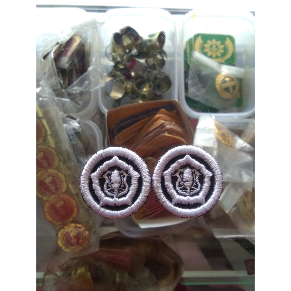 Bordir Timbul Satpam Monogram Scurity