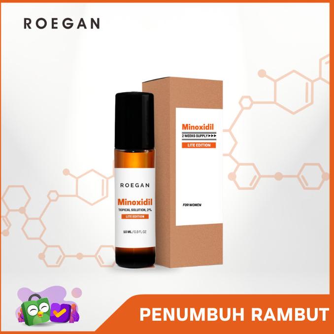 ROEGAN Minoxidil 2% - Penumbuh Rambut Wanita (untuk Botak & Rontok)