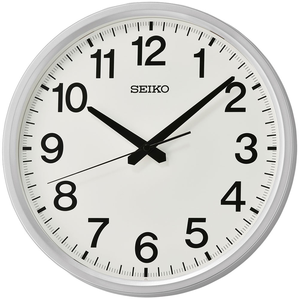 JAM DINDING SEIKO WALL CLOCK QHA009 GARANSI RESMI 1 TAHUN ALL COLOURS - qha009s