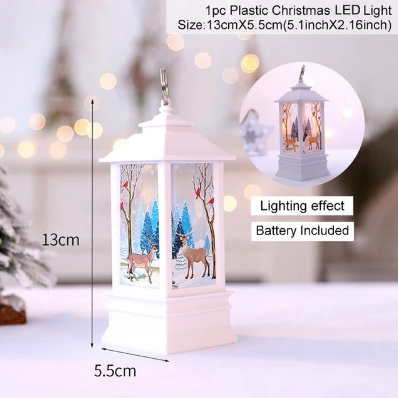 Lampu String Natal 3*3M / 10 pc Bola Natal LED Lampu Ornamen Natal