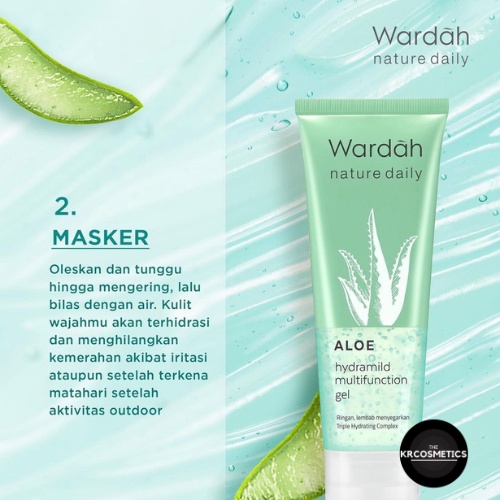 Wardah Nature Daily ALOE Hydramild Multifunction Gel 100ml