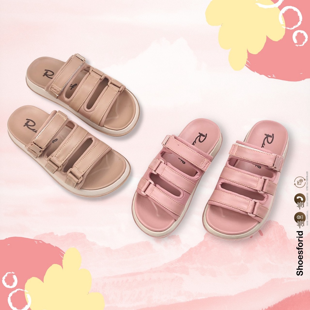 SFU SANDAL SELOP CASUAL PREMIUM WANITA RULLIEF FKS 787 // RULLIEF FKL 897 // SENDAL SELOP FASHION CE