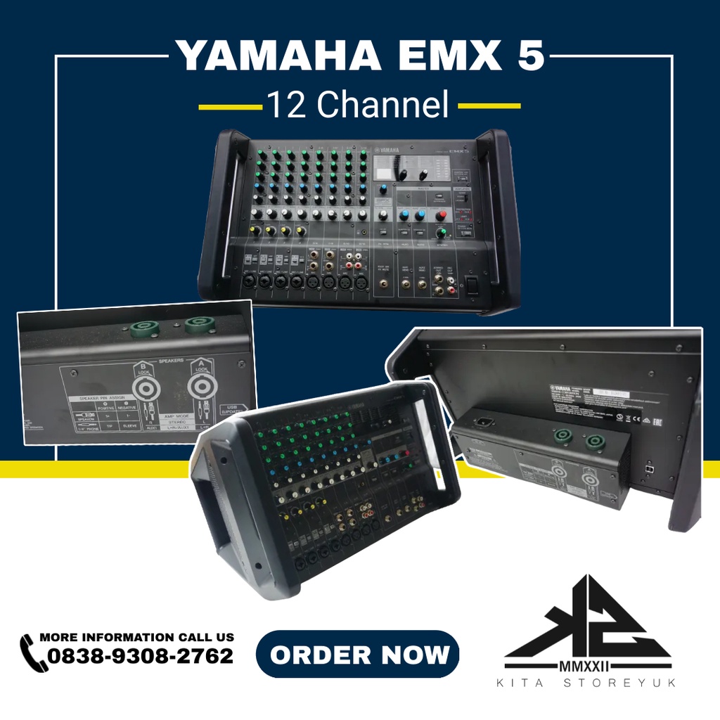 Power Amplifier mixer Yamaha EMX5