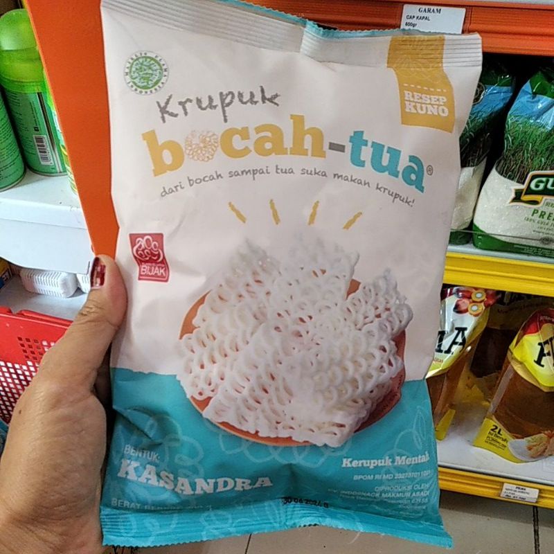 

Krupuk bocah tua kasandra 200g