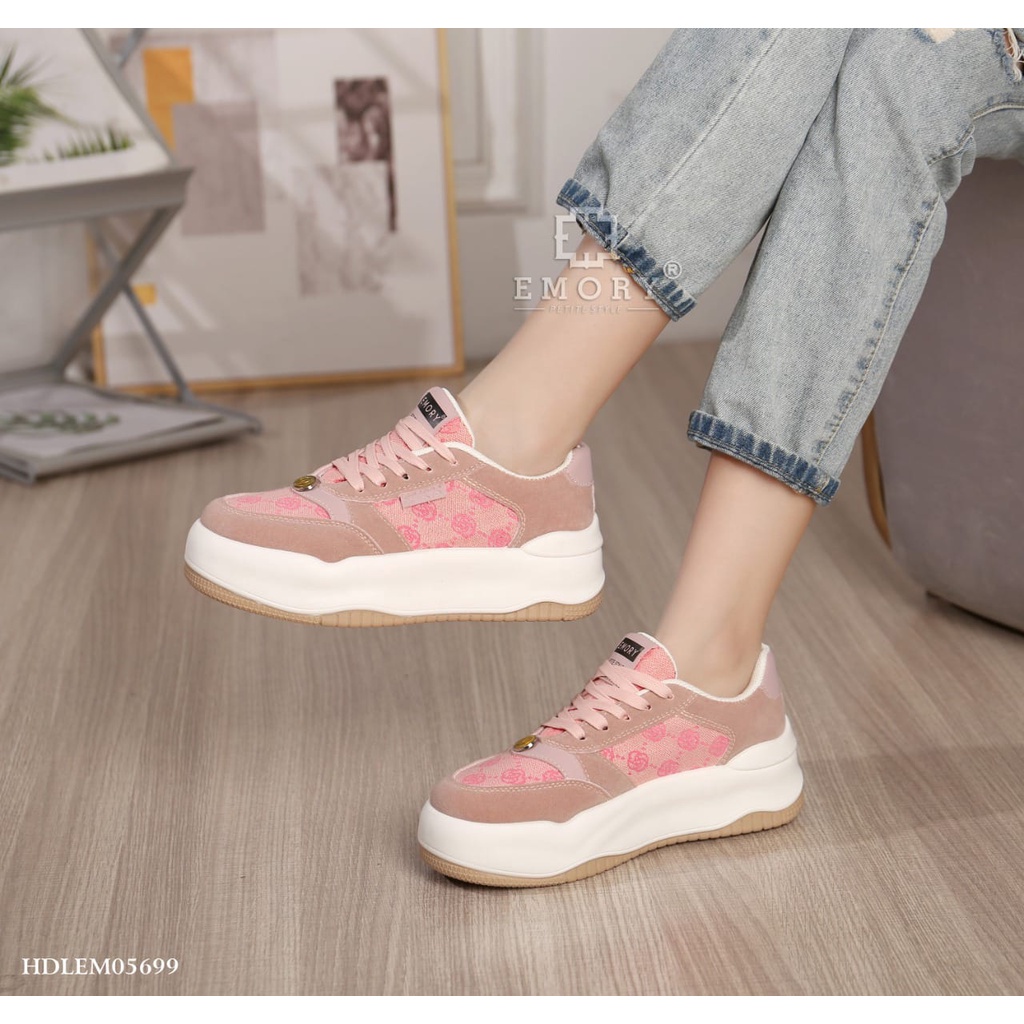 SB EMORY Dallyna Sepatu Wanita Sneakers Wedges Import HDLEMO5699.3B4