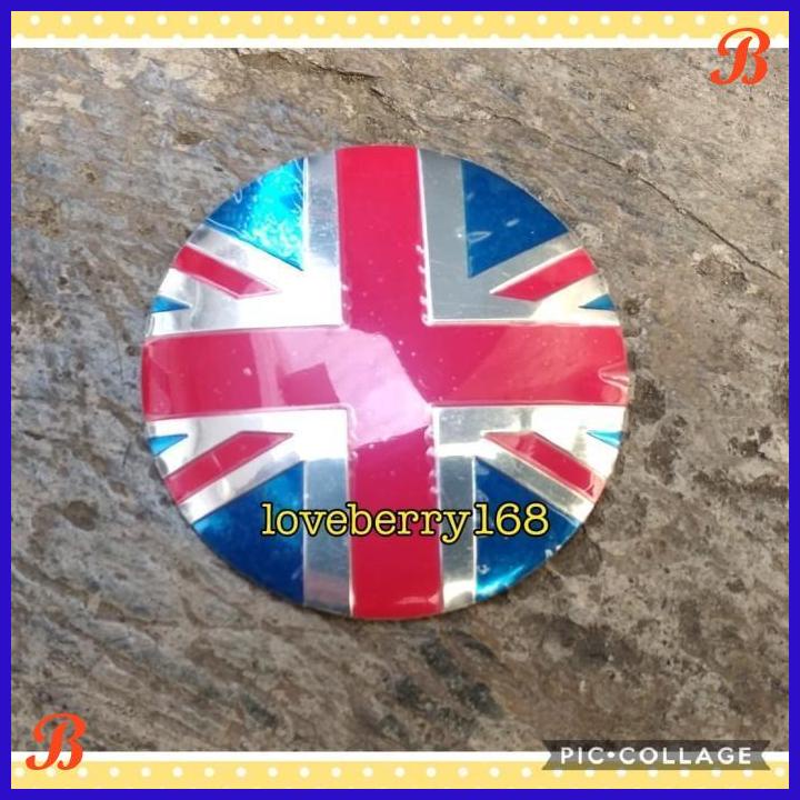 Jual Sticker Stiker Lapisan Tutup Dop Velg Mobil Logo Union Jack