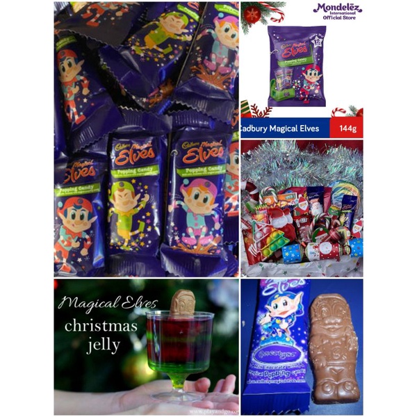 Jual Edisi X'masCadbury Magical Elves Popping Candy 12g/biji Product Australia Shopee Indonesia