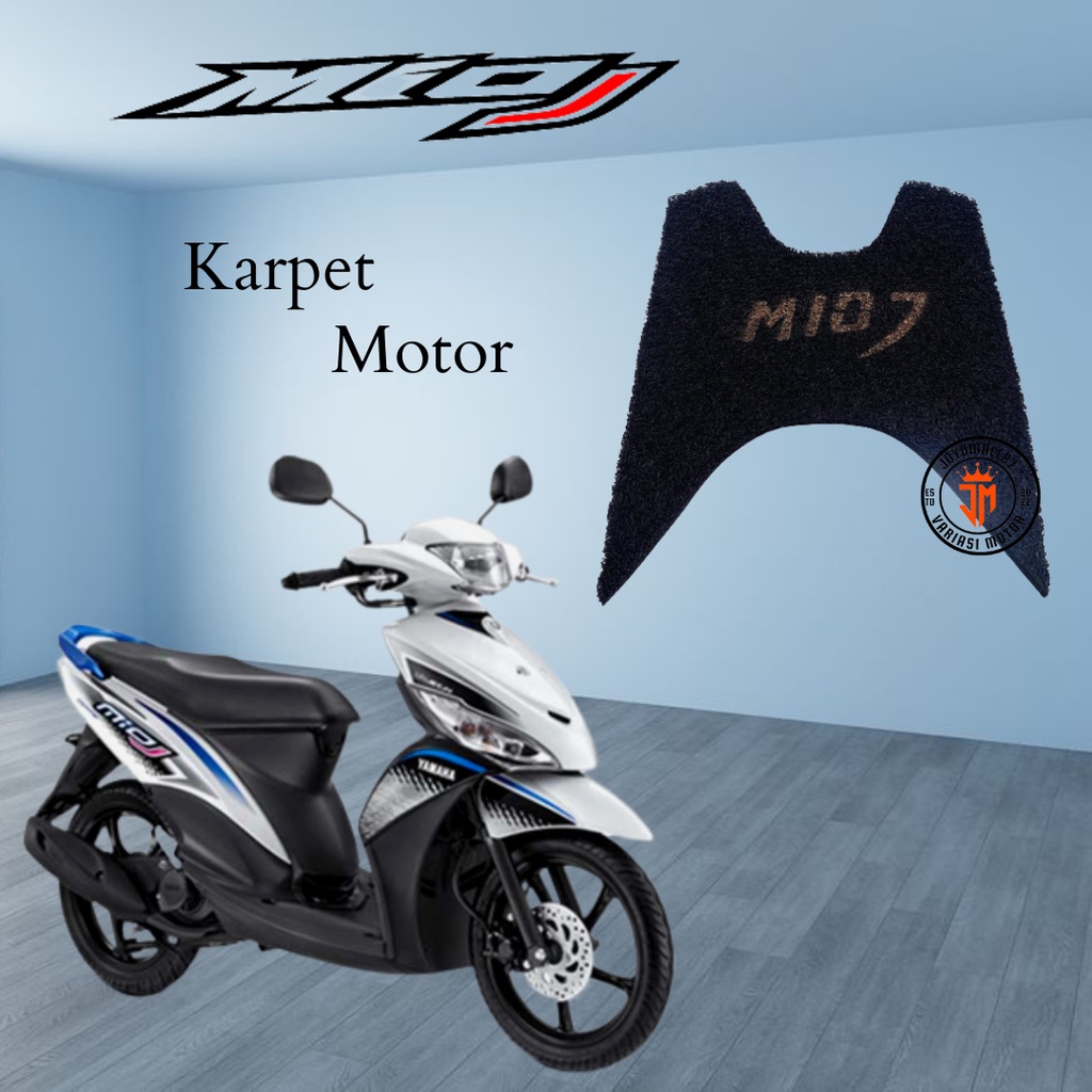 Karpet Motor Yamaha Mio J / Karpet Motor Mio J / Karpet Alas Kaki Mio J / Karpet PIjakan Kaki Mio J 