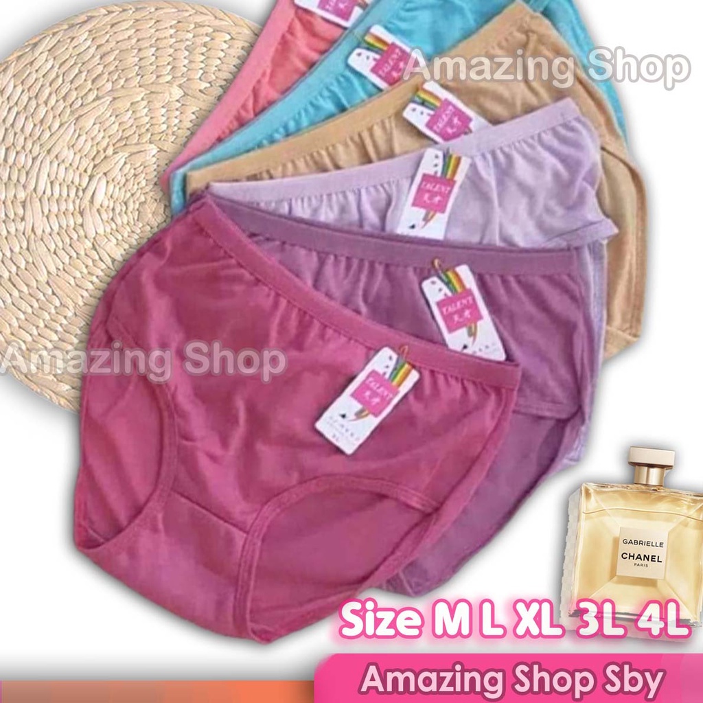 1 Lusin CD Celana Dalam Wanita Undies TALENT/AikKo Lusinan Amazing Shop Surabaya Murah