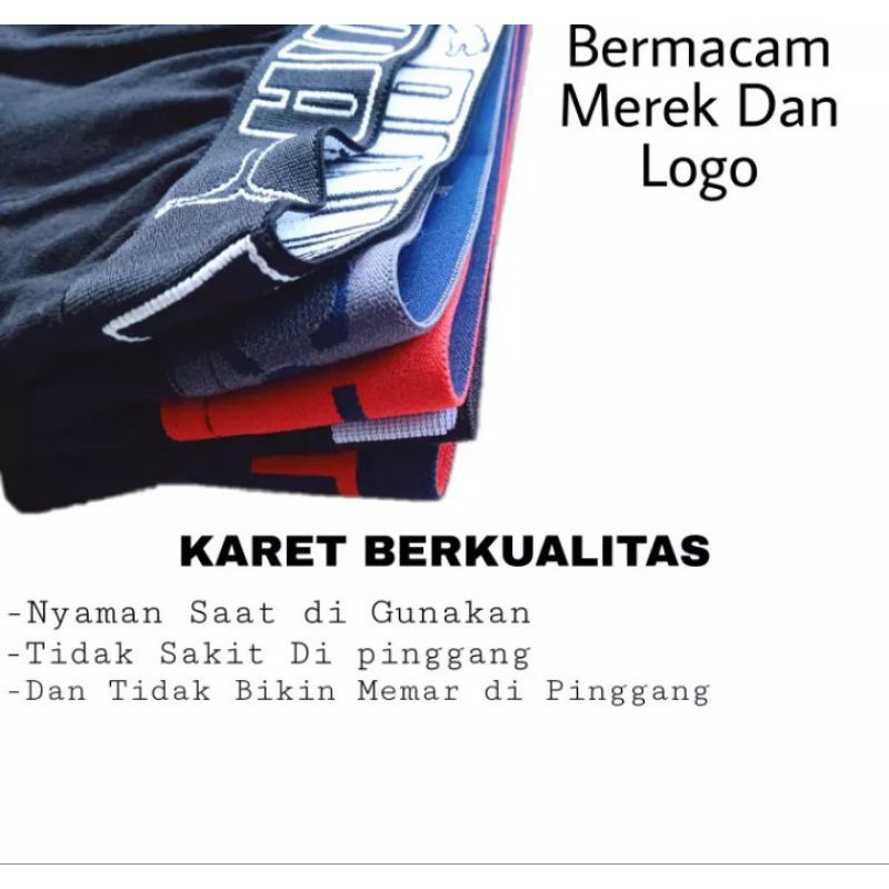 Celana dalam pria boxer murah berkualitas isi 6 pcs