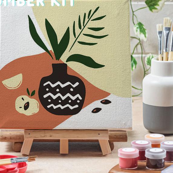 

Paint by number tanaman plant ver 3 canvas 20x20 cm - plant14, 15x15cm