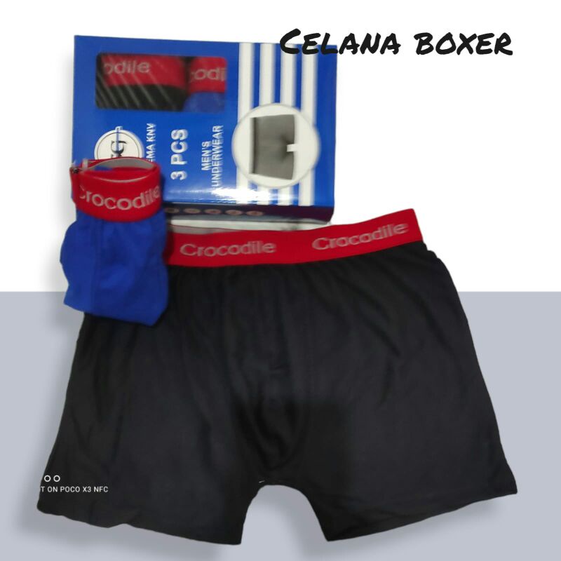 celana dalam pria boxer 6pcs premium smealess