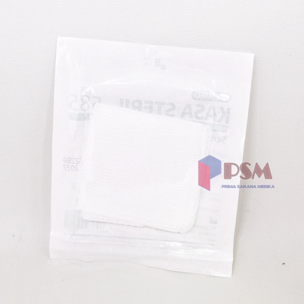 Onemed Kasa Steril 585 5 x 5cm 8ply isi 5pcs / Gauze Swab 5x5cm 5s