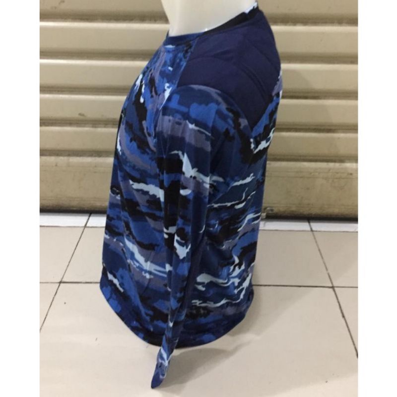 kaos panjang doreng TNI AU