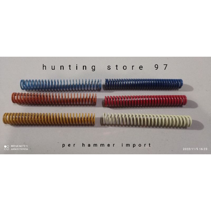 per mizumi hammer pcp  od 12,5 panjang 8cm +9cm