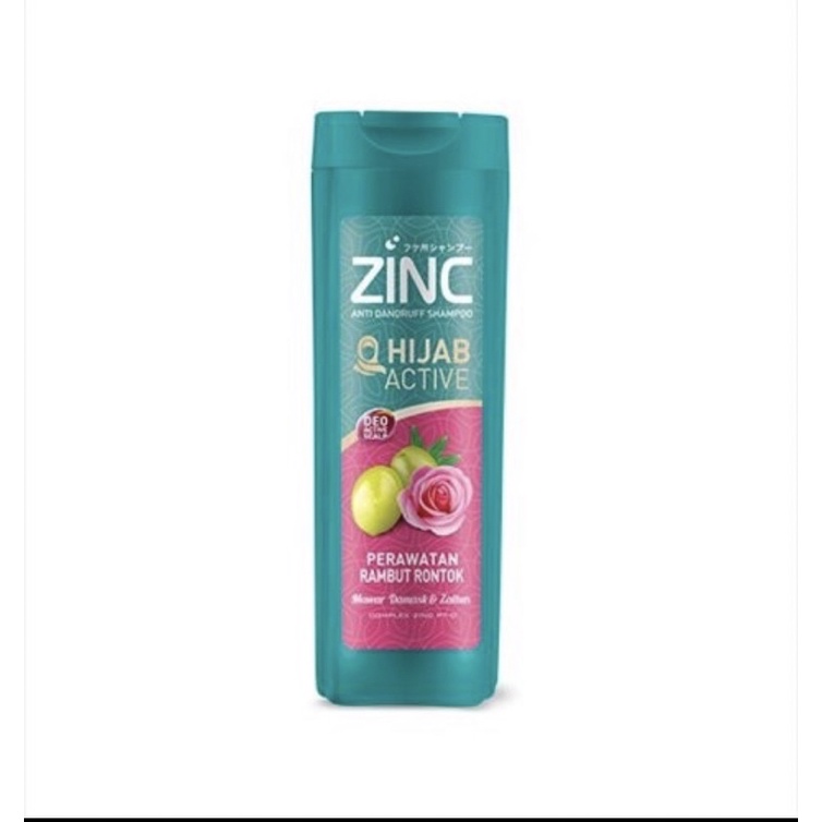 zink shampoo 170ml hijab active