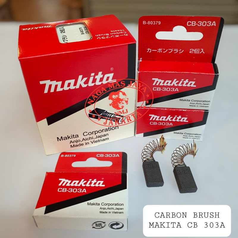CARBON BRUSH MAKITA CB 303 A / SPUL / SEPUL / BOSTEL / ARANG MAKITA CB 303 / CARBON BRUSH MAKITA CB 