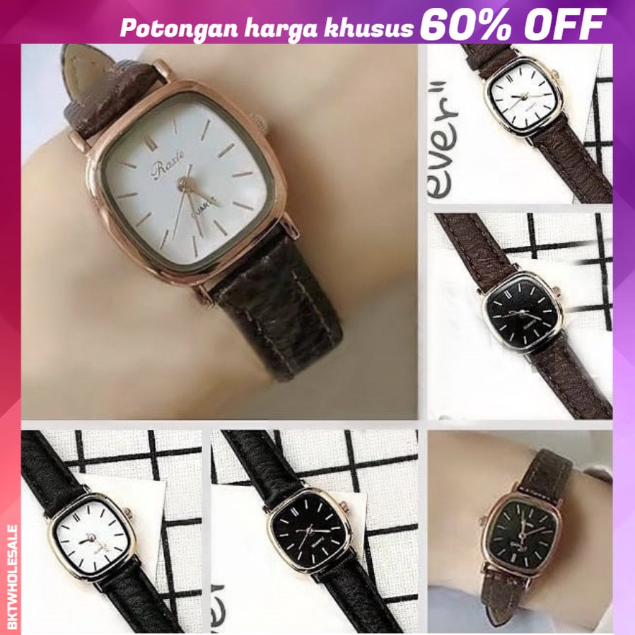 【Ready Stock】[COD] Jam Tangan Wanita Gaya Retro Untuk Bisnis Korean Importi