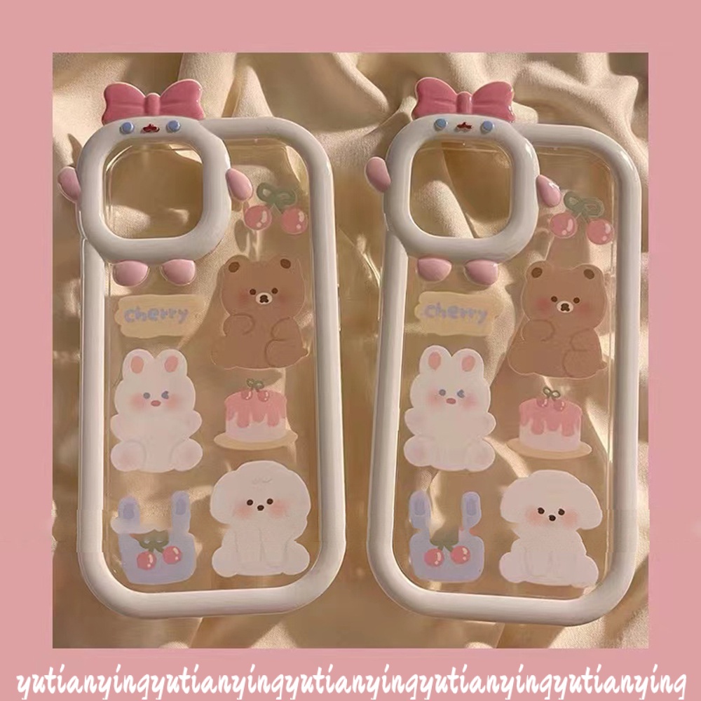 Soft Case Desain Monster Beruang Untuk VIVO Y15s Y12i Y35 Y16 Y22 Y21 Y12 Y15 Y75 Y33S Y15A Y15A T1 Y20 Y51 Y55 Y02s Y20s Y23 Y30 Y23 Y91C Y91 Y17 Y20