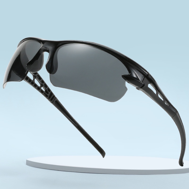 Parkour Kacamata Hitam Pria / Wanita Anti Pasir Untuk Outdoor / Olahraga / Sepeda / Motor