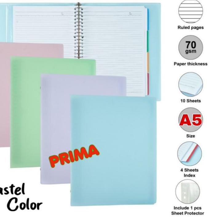 

ワ MAP BINDER A5 JOYKO WARNA PASTEL ゑ