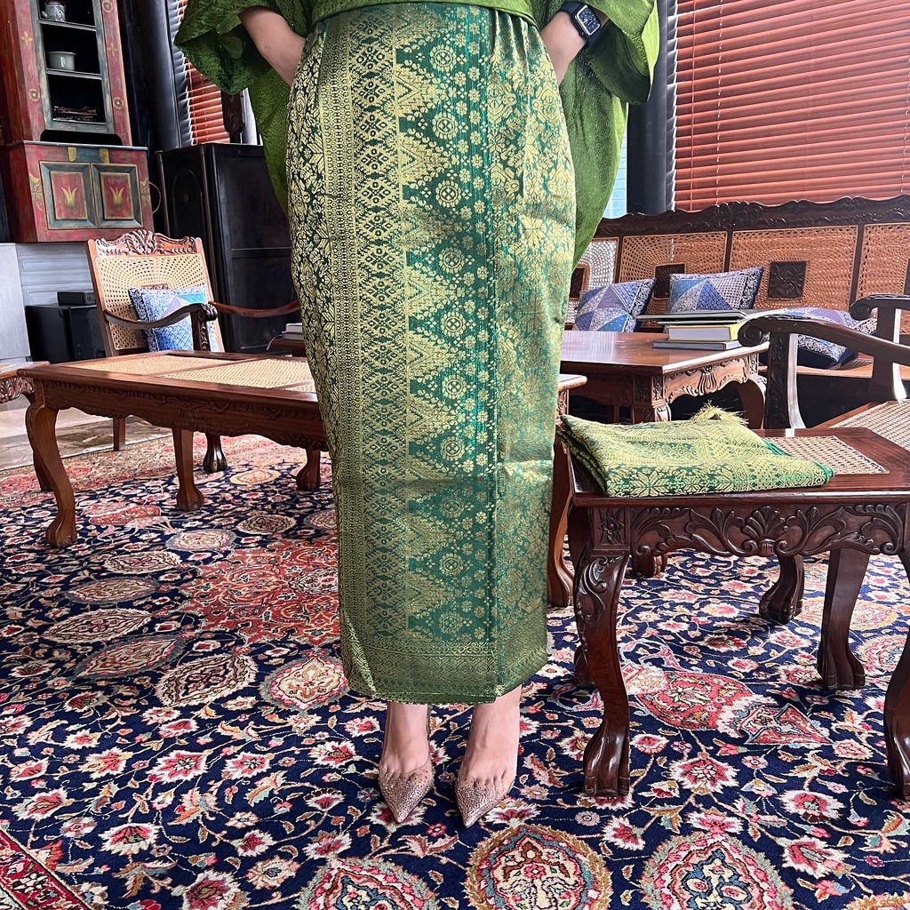 Lausboutique-Rok Songket Selendang-Seri Palembang