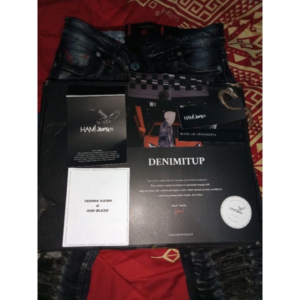 denim it up ham jeansku H1 BIKER PATCH ASH GREY