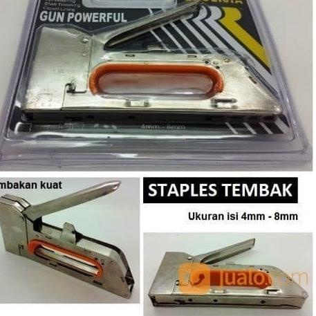 

Staples Tembak Banner, Spanduk, Iklan ATS + REFILL DLL