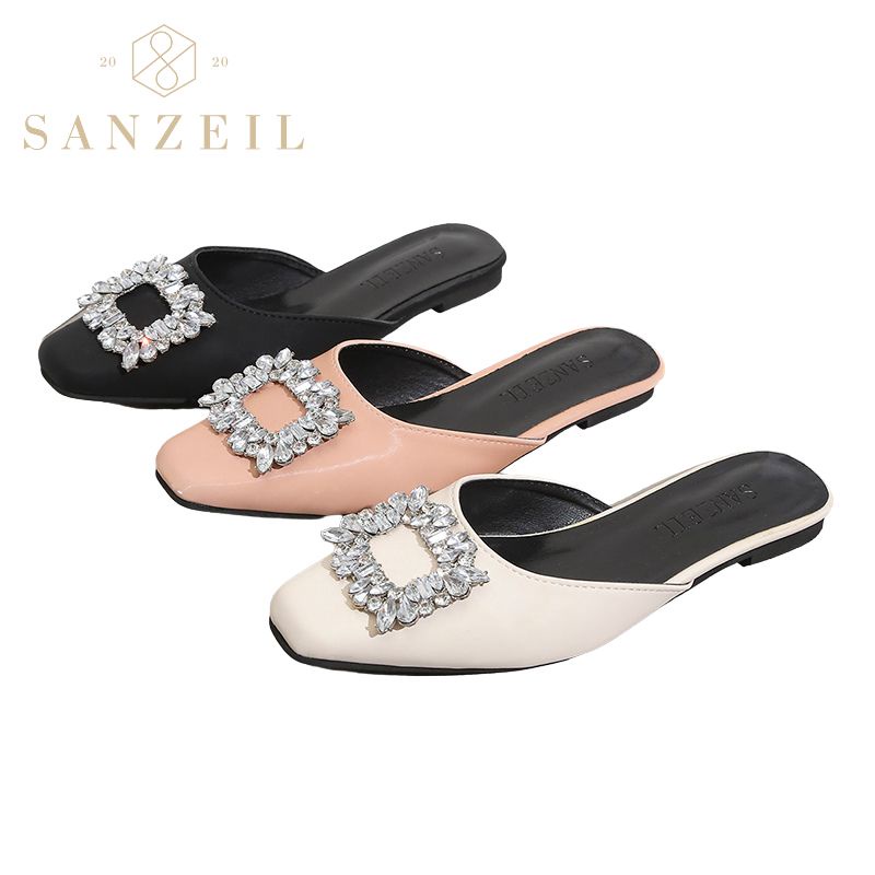 [COD] 2030 SANZEIL Candy Casual Sandal Crystal Kekinian