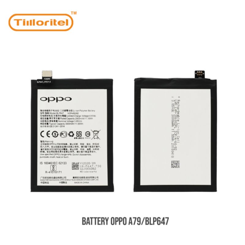 BATTERY OPPO A79/BLP647