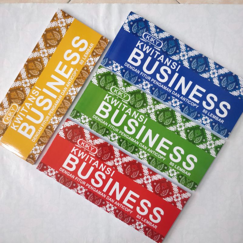 

Kwitansi Bisnis ukuran Besar Kiky