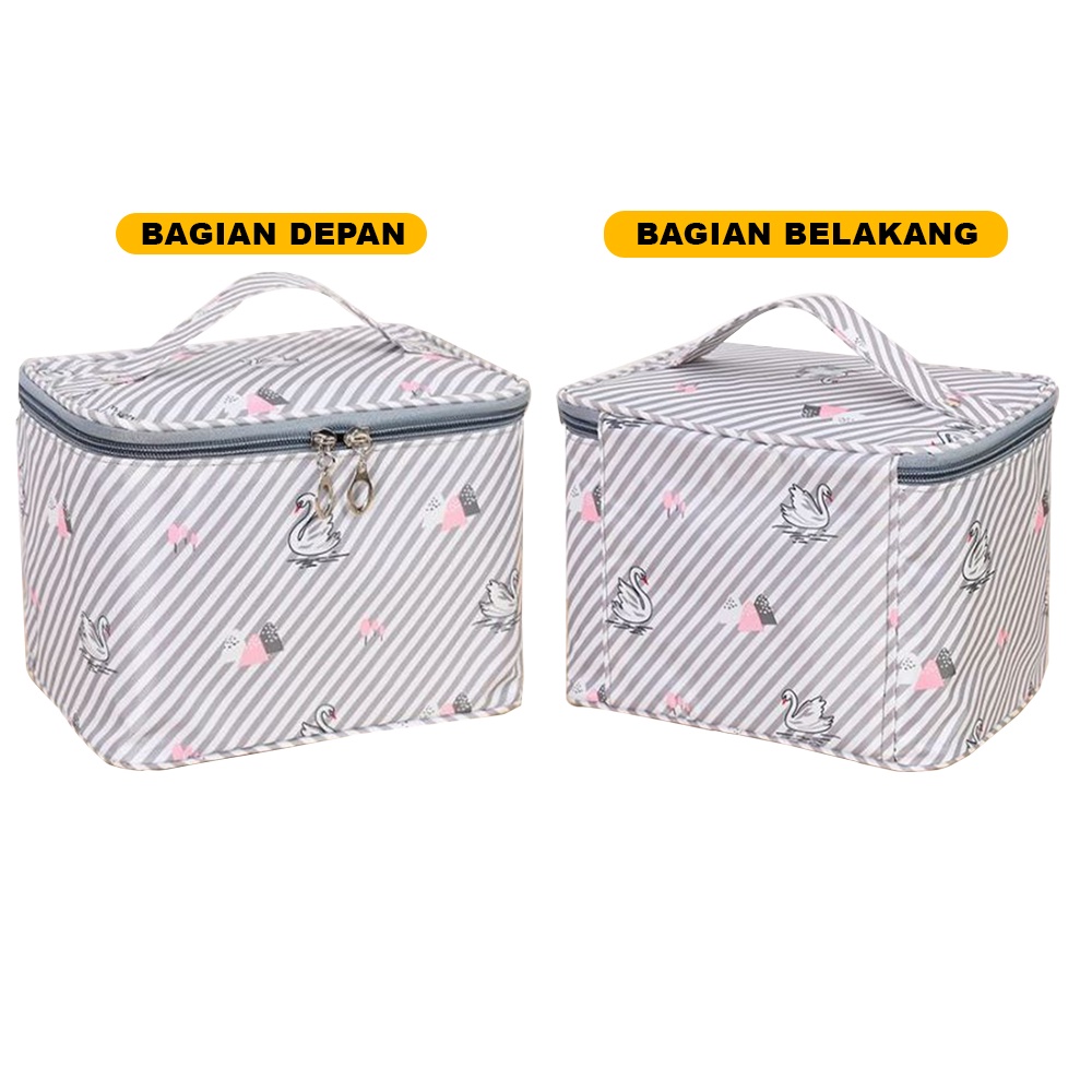 Tas Kosmetik Travel Tempat Penyimpanan Alat Make Up Anti Air - TK005