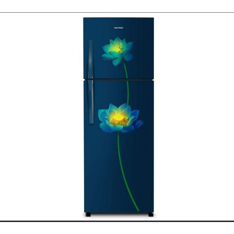 POLYTRON PRB 287LB KULKAS 2 PINTU METALLIC 240 LITER PRB287LB