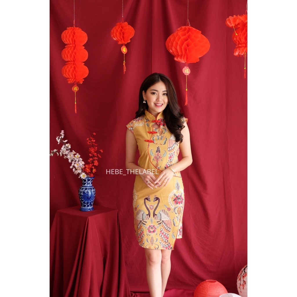 Eun-Ju Batik Cheongsam Chinese New Year