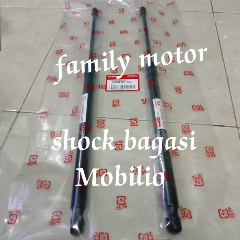 shock bagasi pintu belakang hidrolik mobil Honda Mobilio