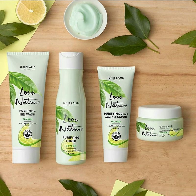 Love Nature Purifying With Organic Tea Tree &amp; Lime
