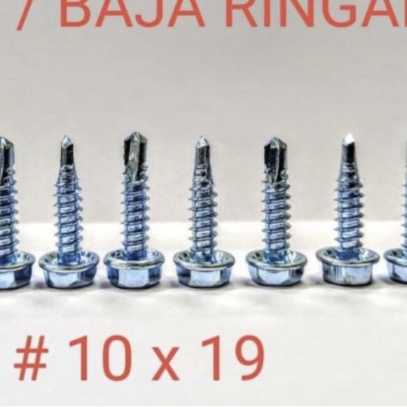 SKRUP BAJA RINGAN 10 x 19