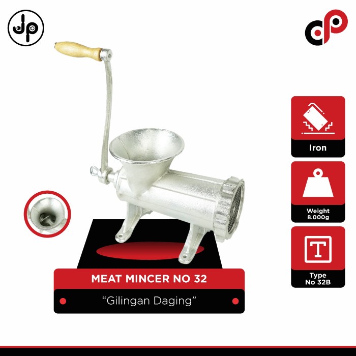 Gilingan Daging Meat Mincer No 32 Gilingan Daging No 32