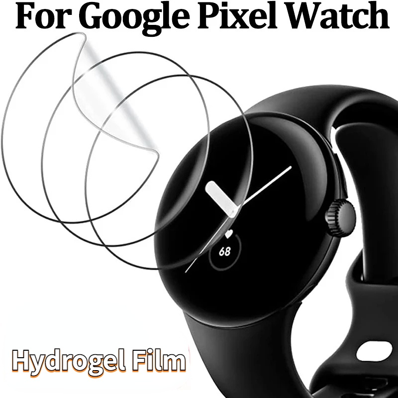 Stiker Film Hydrogel Pelindung Layar Depan Smartwatch Google Pixel