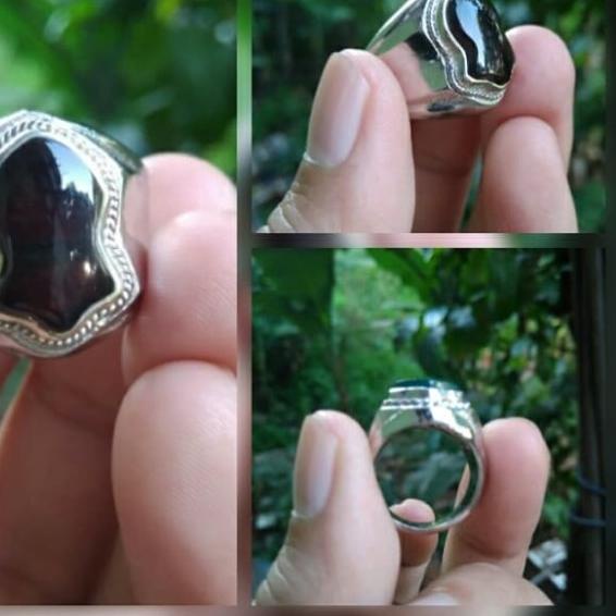 ring terompah cincin terompah batu akik cubung wulung yaman wulung