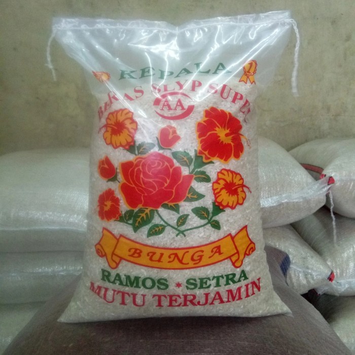

Beras Merk Bunga 5Kg Murah