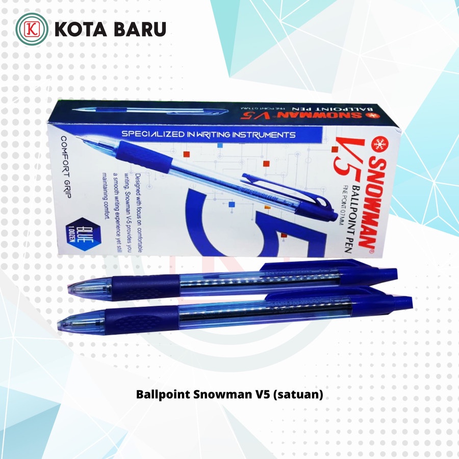 

Ballpoint snowman V5 (satuan)