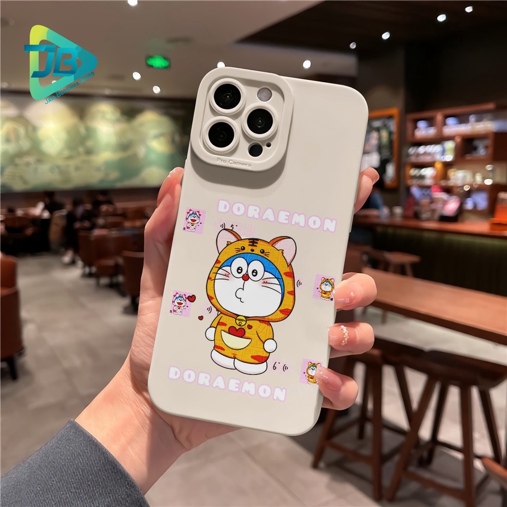 CUSTOM CASE SOFTCASE SILIKON PROCAMERA DORAEMON CUSTOM OPPO REALME VIVO XIAOMI SAMSUNG INFINIX IPHONE FOR ALL TYPE JB6207