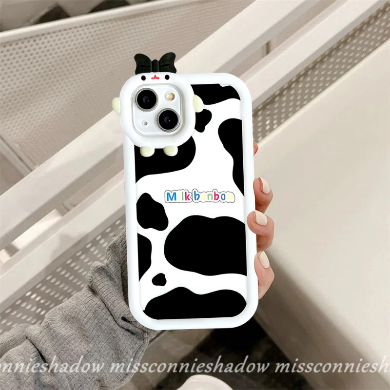 Soft Case Motif Sapi 3D Untuk VIVO Y15s Y02s Y33s Y12i Y22s Y55 Y35 Y20 Y21 Y12 V25E V25 V23E V23 Y11 Y16 Y22 Y15 Y20 Y30 Y1 Y75 Y20 Y20 Y30 Y1 Y31