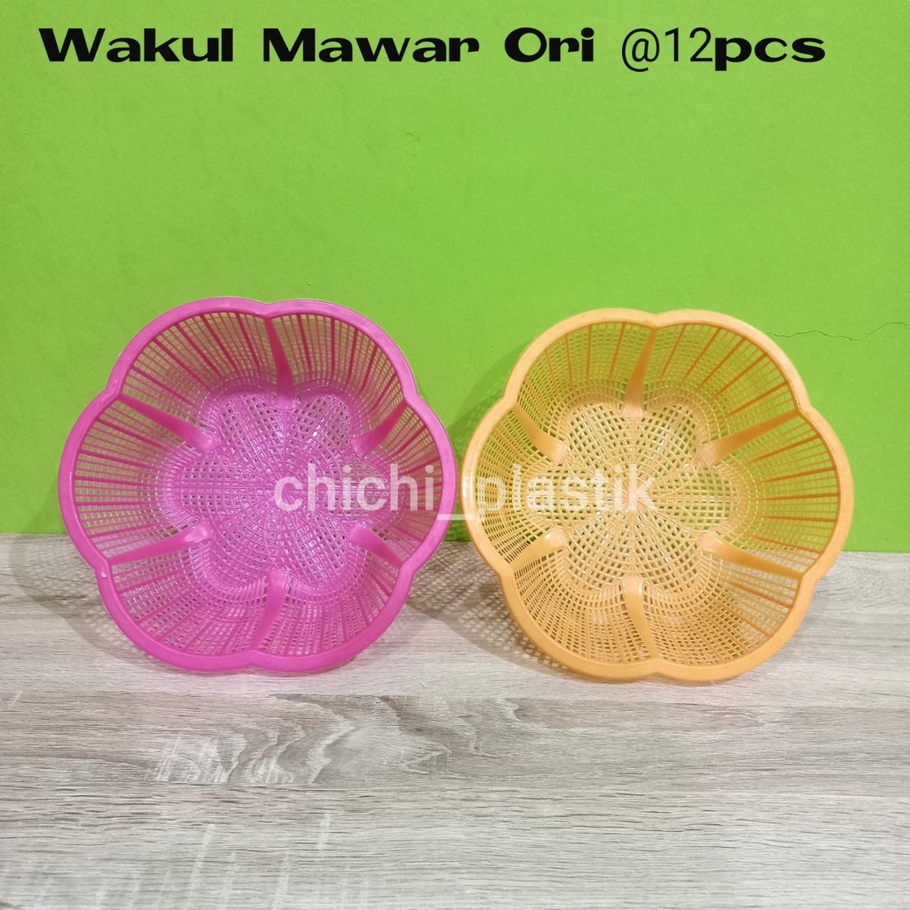 Isi 12 PCS!! Wakul Mawar Ori / Wakul lubang ori / wakul sayur / wakul hajatan