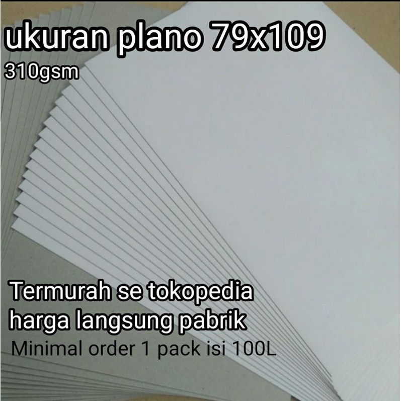 

Kertas duplex 310gsm Box Nasi Kue/Kertas Pola/Kertas Tebal